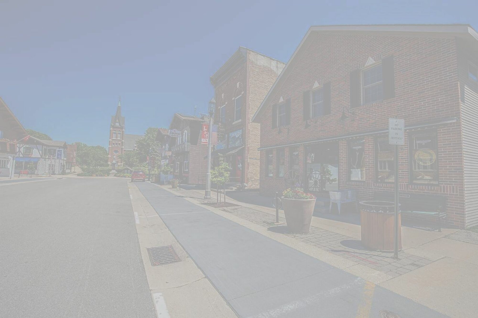 Downtown New Glarus Street View